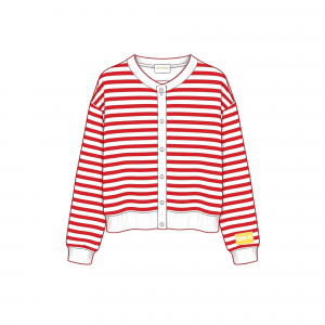 Sorority Stripe Cardigan